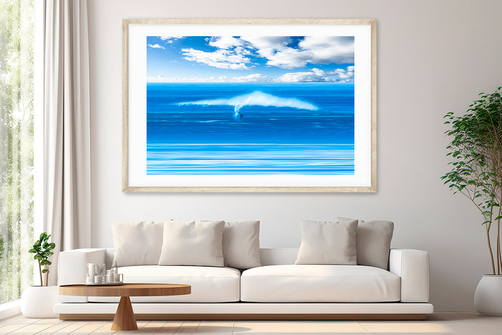 Azure surfing photography art living room