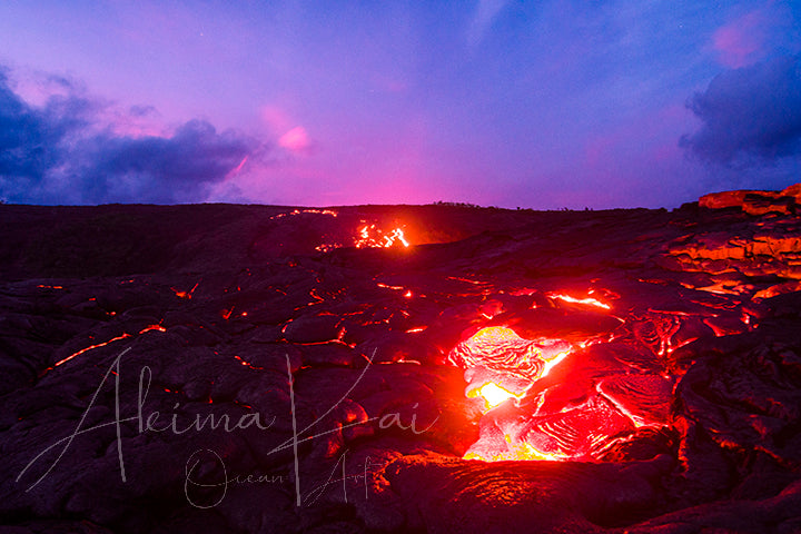 Hawaii lava photography 4 hours hike