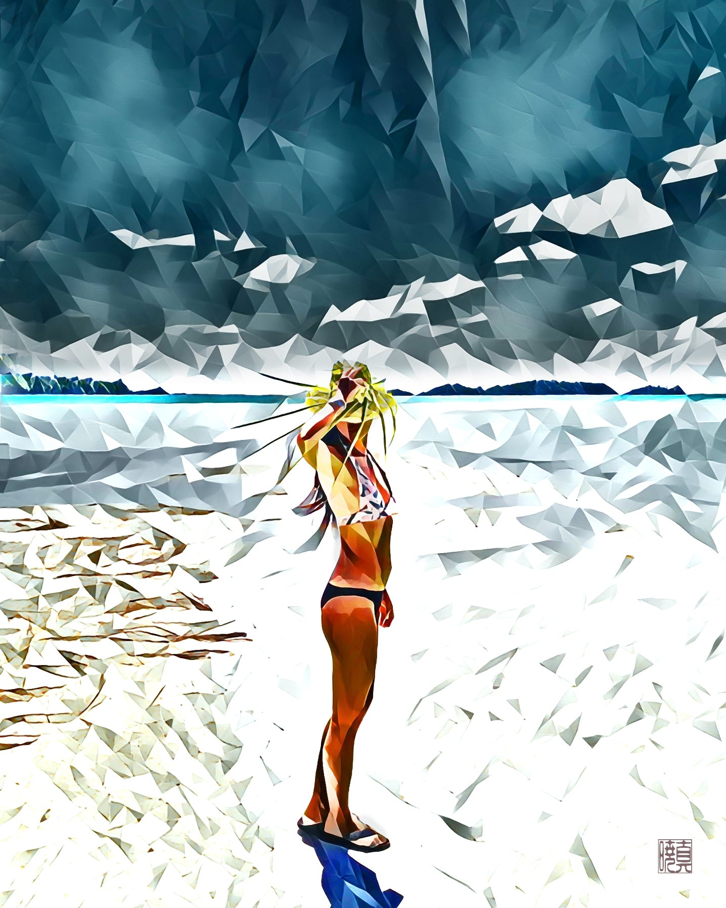 Photography into digital art this is me