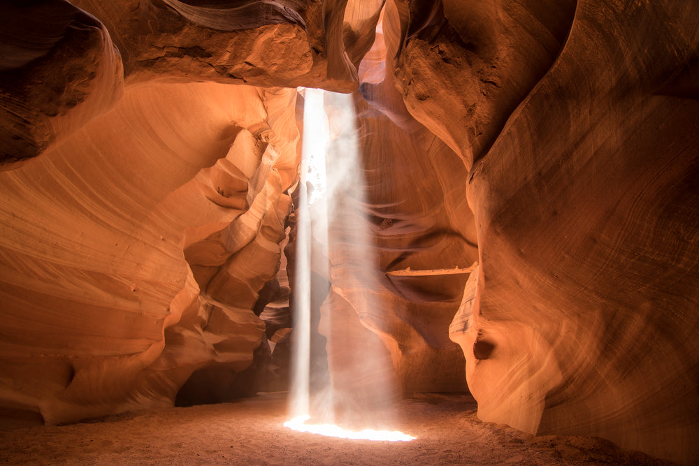 Antelope canyon upper light