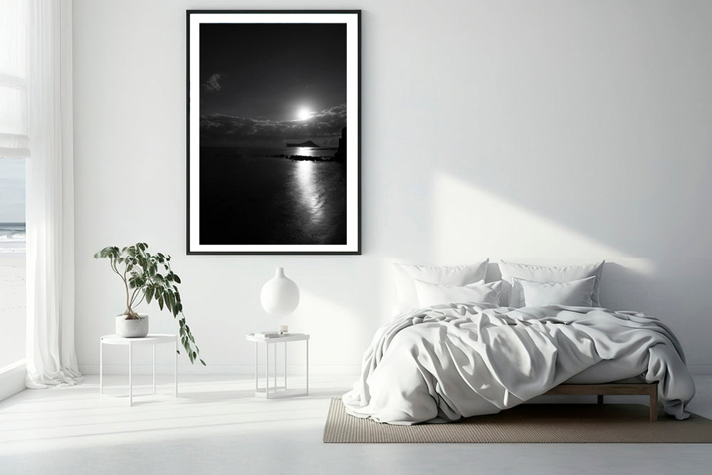 Night island photography bedroom