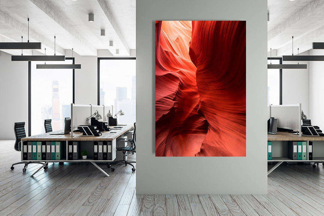 
                  
                    Antelope Canyon photography earthy red office
                  
                