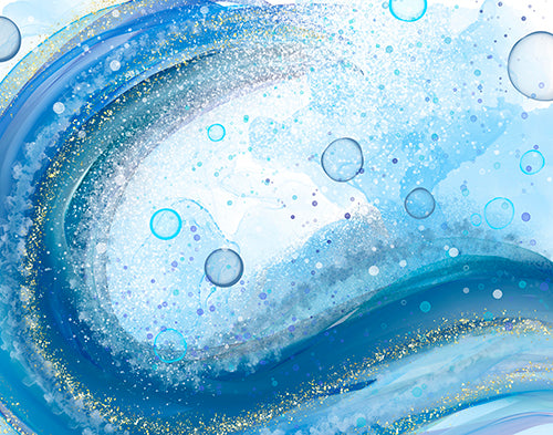 Wave art winter